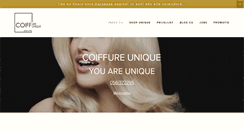 Desktop Screenshot of coiffure-unique.be